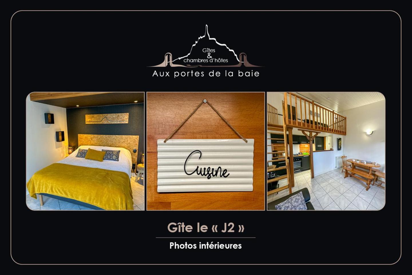 Aux Portes De La Baie - Vessey 外观 照片